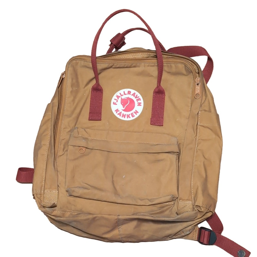 Fjällräven Kånken 23510 Backpack Ochre Medium Vinylon F Travel Casual